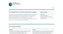 Desktop Screenshot of doeni.gov.uk